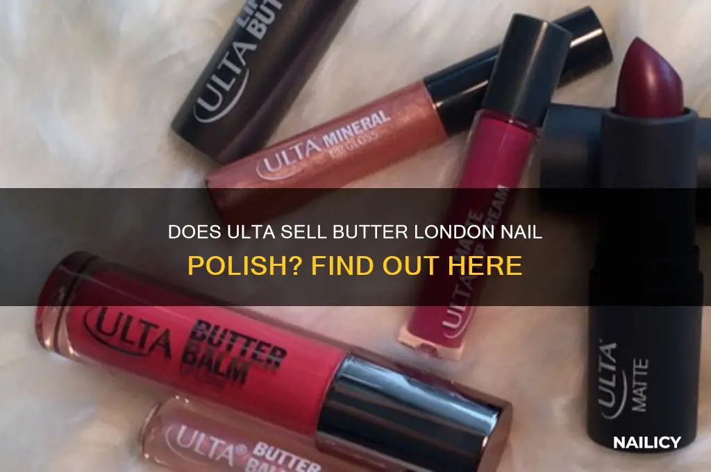does ulta carry butter london nail polish