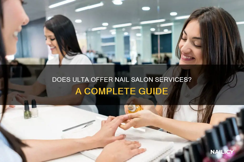 does ulta have a nail salon