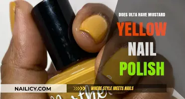 Mustard Yellow Nail Polish at Ulta: Availability and Top Picks