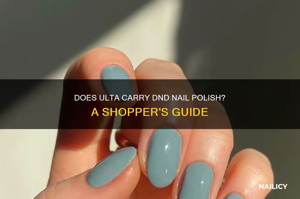does ulta sell dnd nail polish