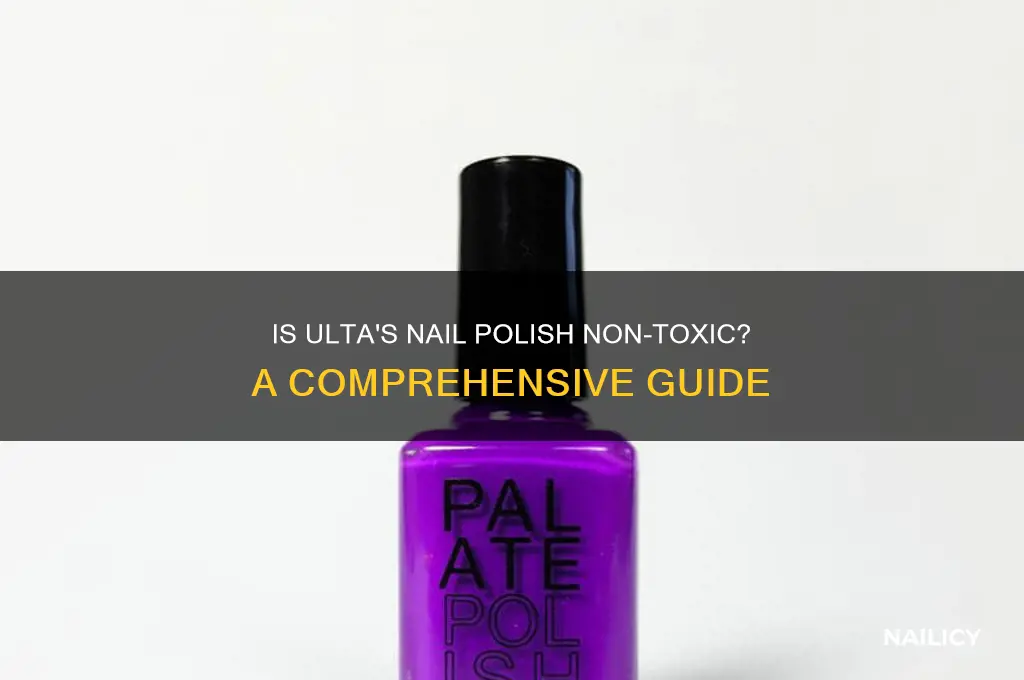 does ulta sell non toxic nail polish