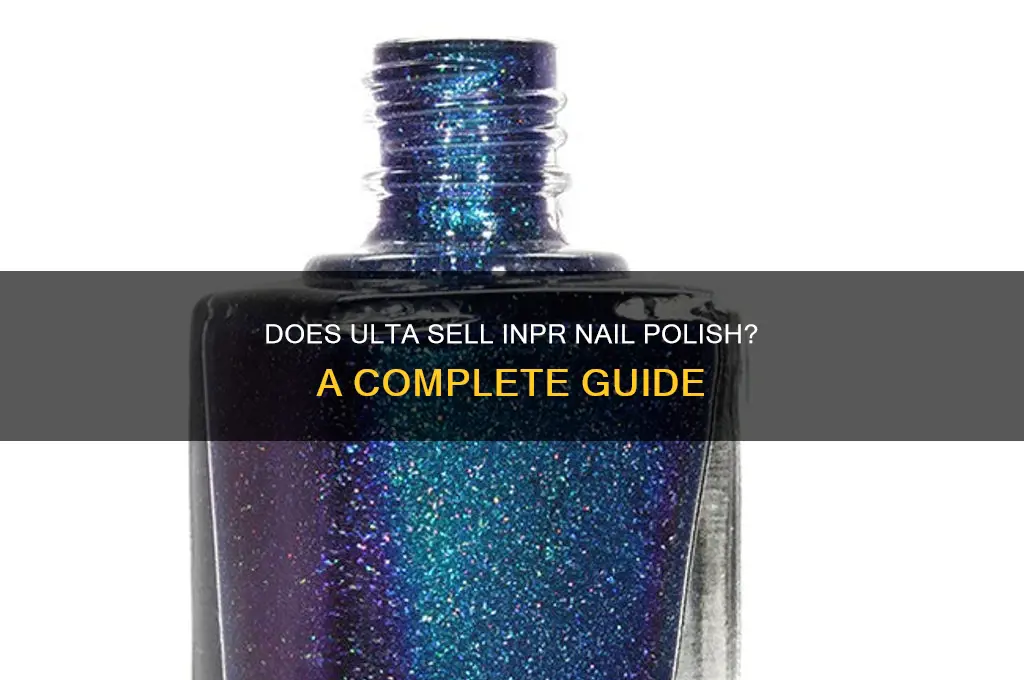 does ulta sells inpr nail polish