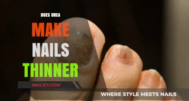 Urea's Impact: Thinner Nails and Their Prevention