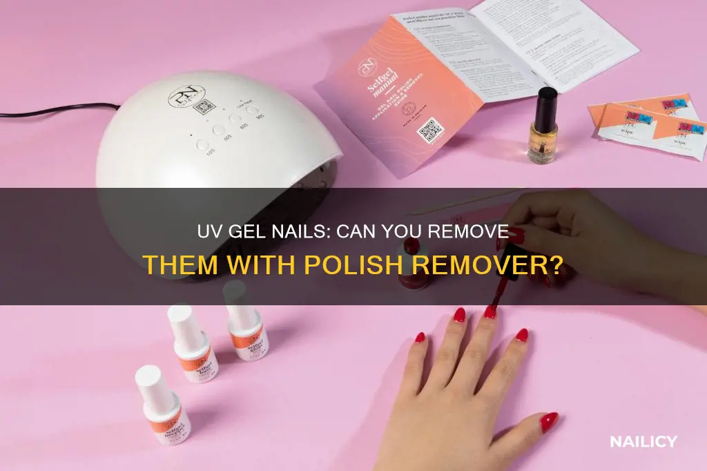 does uv gel come off with nail polish remover