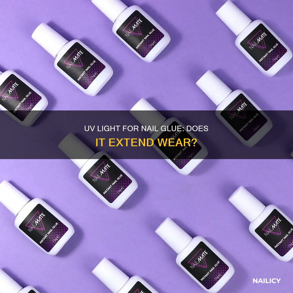 does uv light make nail glue last longer