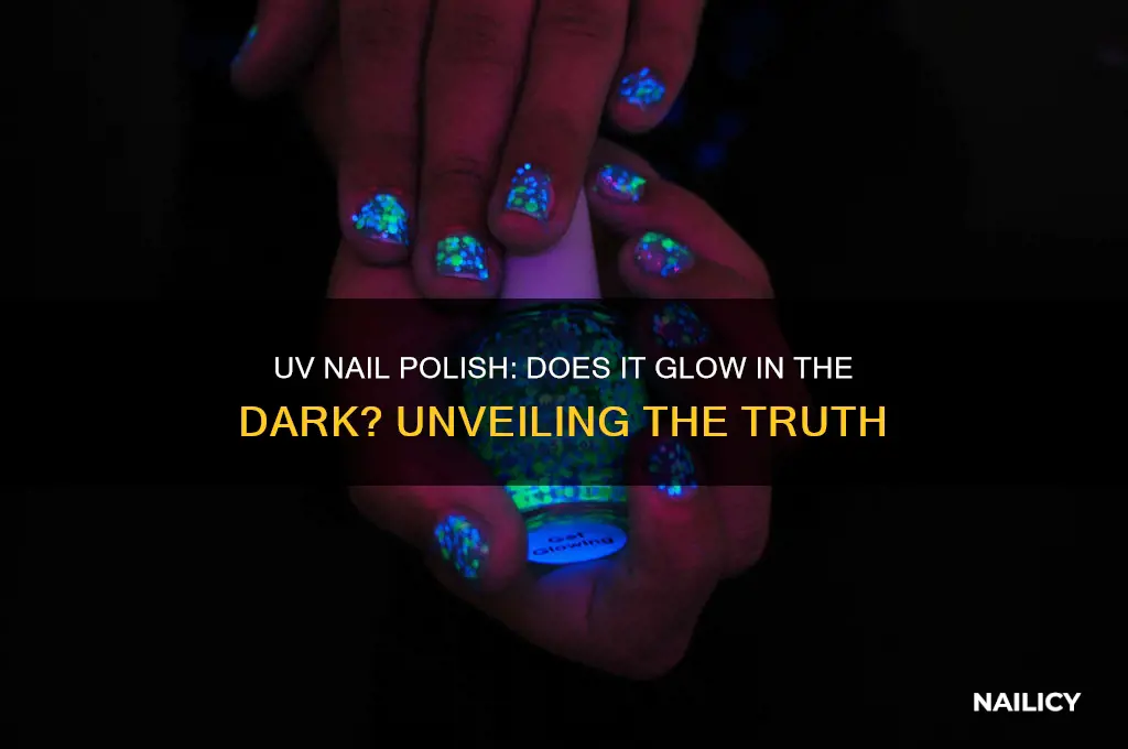 does uv nail polish glow in the dark
