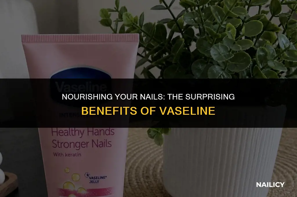 does vaseline help nails get stronger