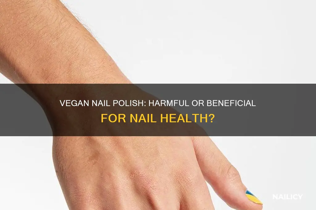 does vegan nail polish hurt or help nails