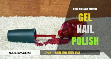 Vinegar: A Gel Nail Polish Remover?