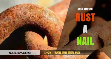 Vinegar's Impact: Does It Cause Nails to Rust?
