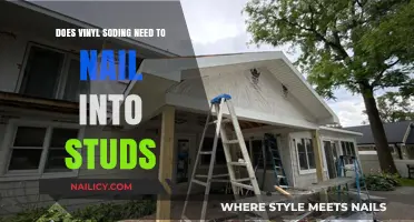 Does Vinyl Siding Need to Be Nailed into Studs?