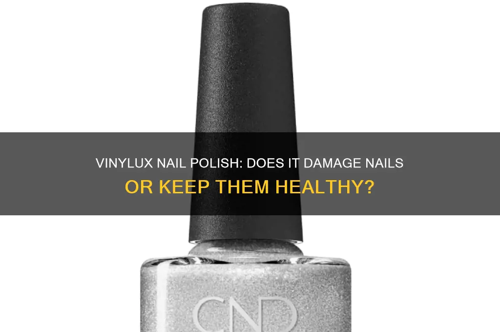 does vinylux damage nails