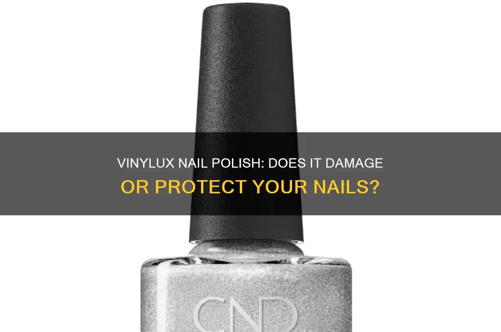 does vinylux nail polish ruin your nails