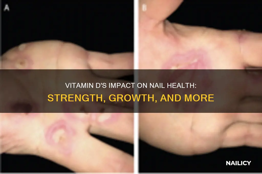 does vitamin d affect nails