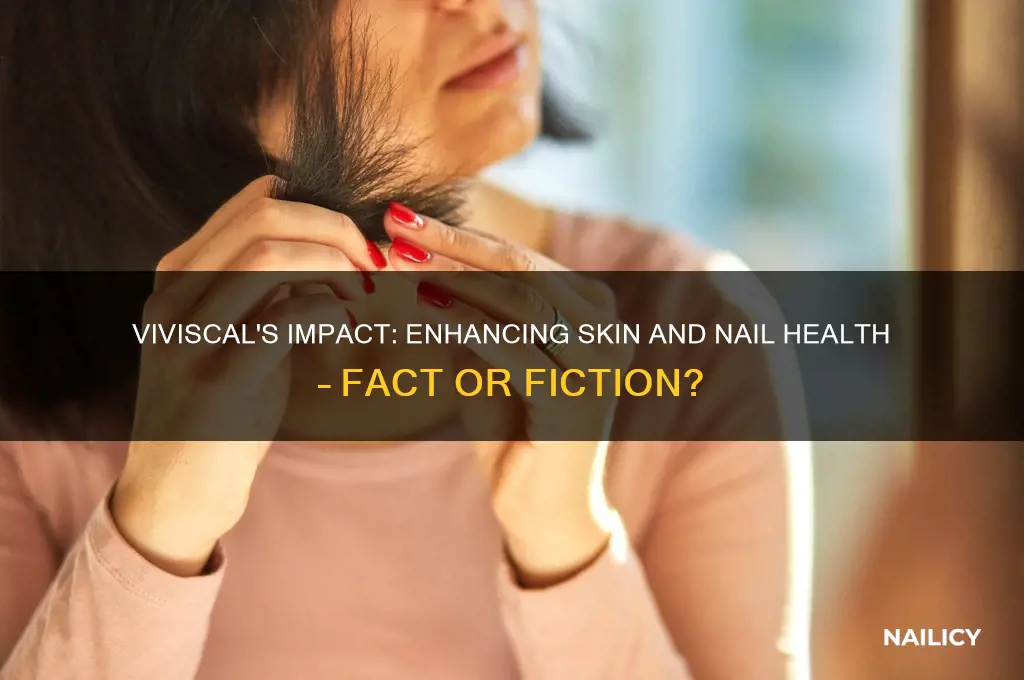 does vivascal help with skin and nails