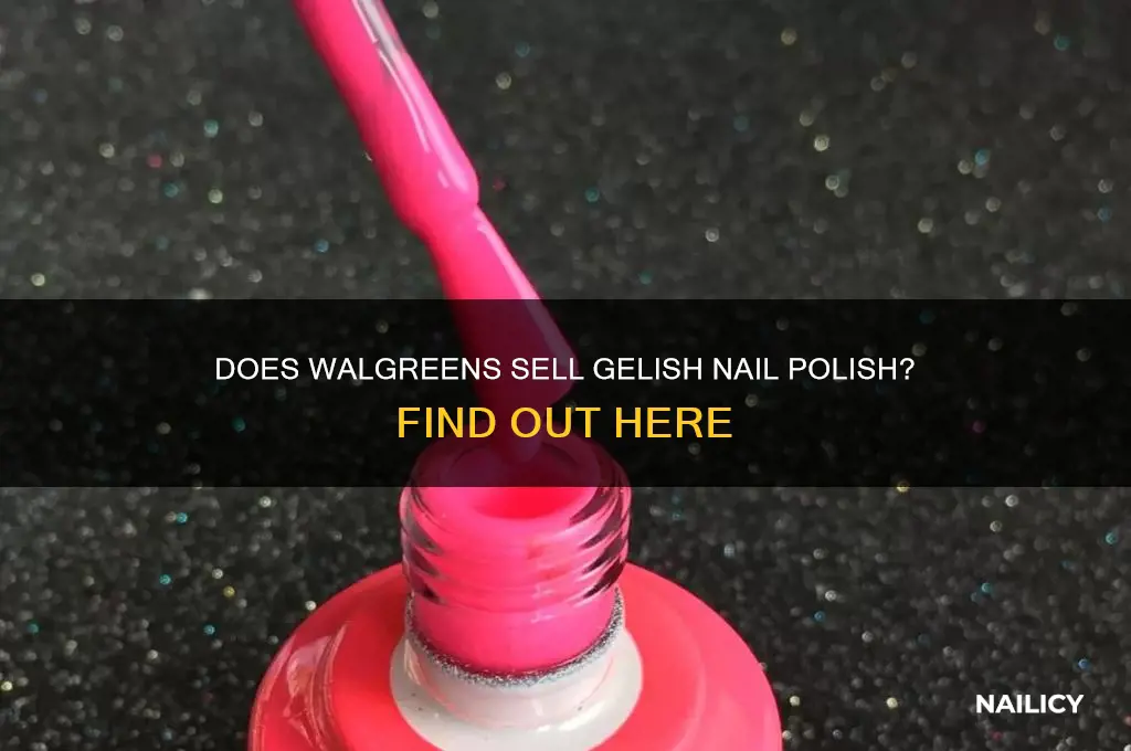 does walgreens carry gelish nail polish