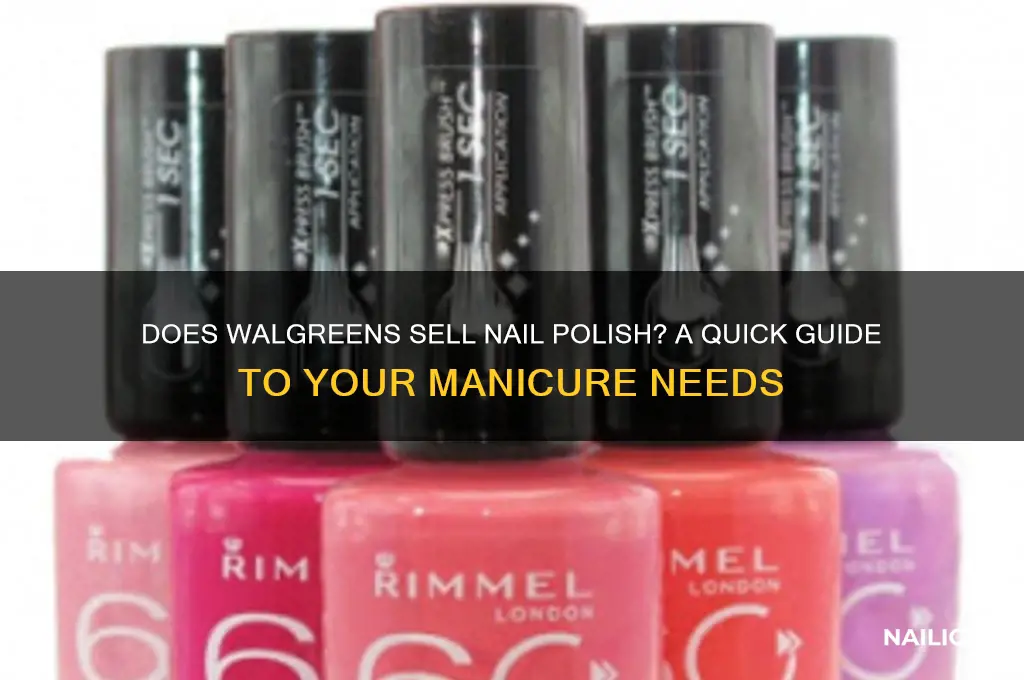 does walgreens have nail polish