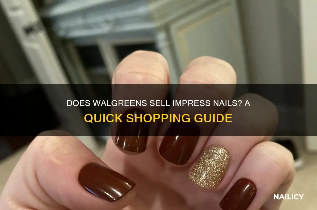 does walgreens sell impress nails
