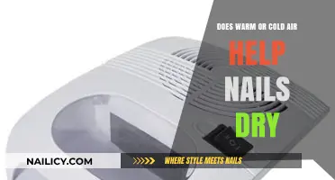 Warm vs. Cold Air: Which Speeds Up Nail Drying Time?