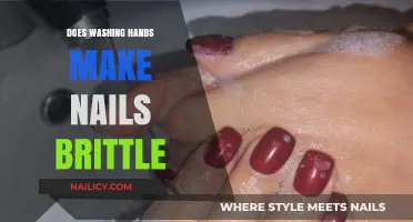 Hand Washing: The Cause of Brittle Nails?