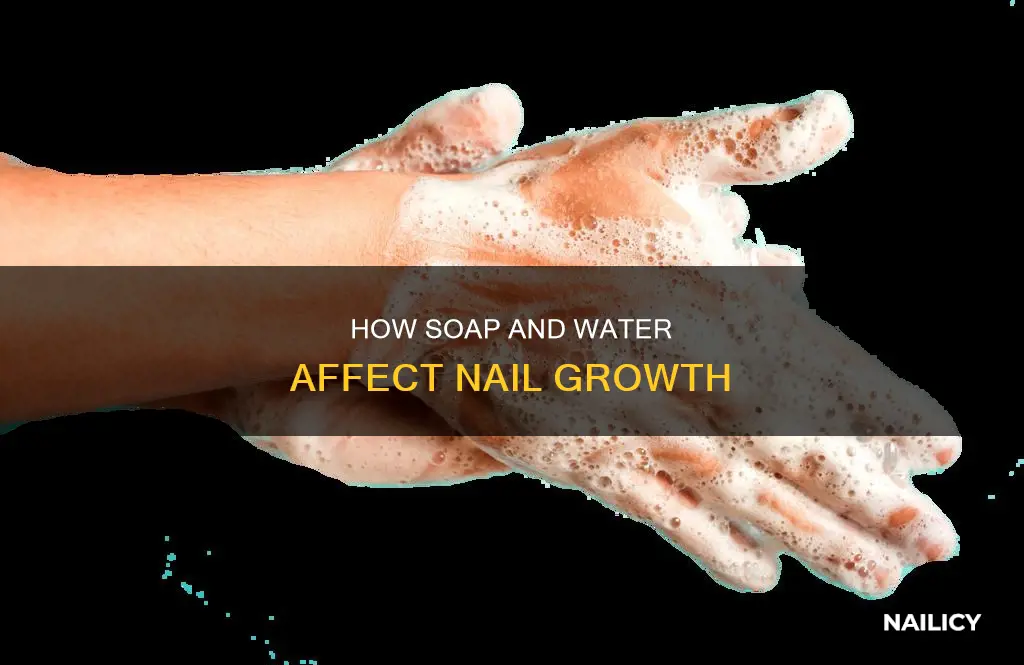 does water and soap make your nails grow