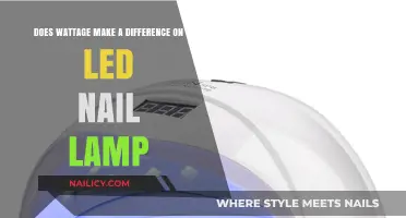 Wattage Impact: LED Nail Lamp Power Play