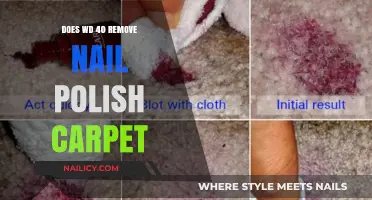 Use WD-40 to Remove Nail Polish from Carpets