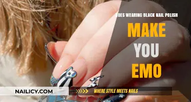 Does Black Nail Polish Define Emo Style? Let’s Uncover the Truth
