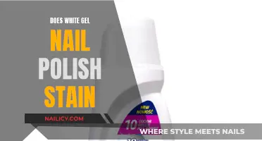 White Gel Nail Polish: Stain or No Stain?