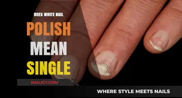 Does White Nail Polish Mean Single? Unraveling the Myth and Meaning