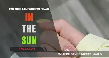 Does White Nail Polish Yellow in Sunlight? Facts Revealed