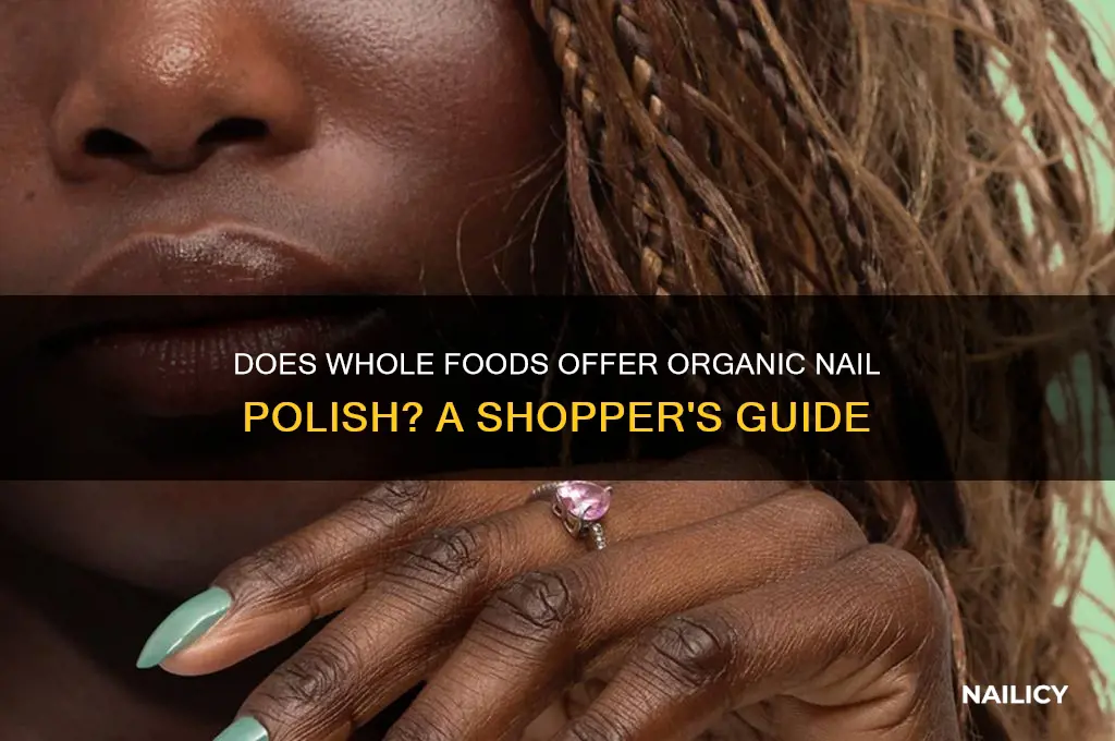 does whole foods sell organic nail polish