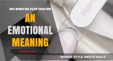 Emotional Significance of Women's Nail Polish Colors: Unveiling Hidden Meanings