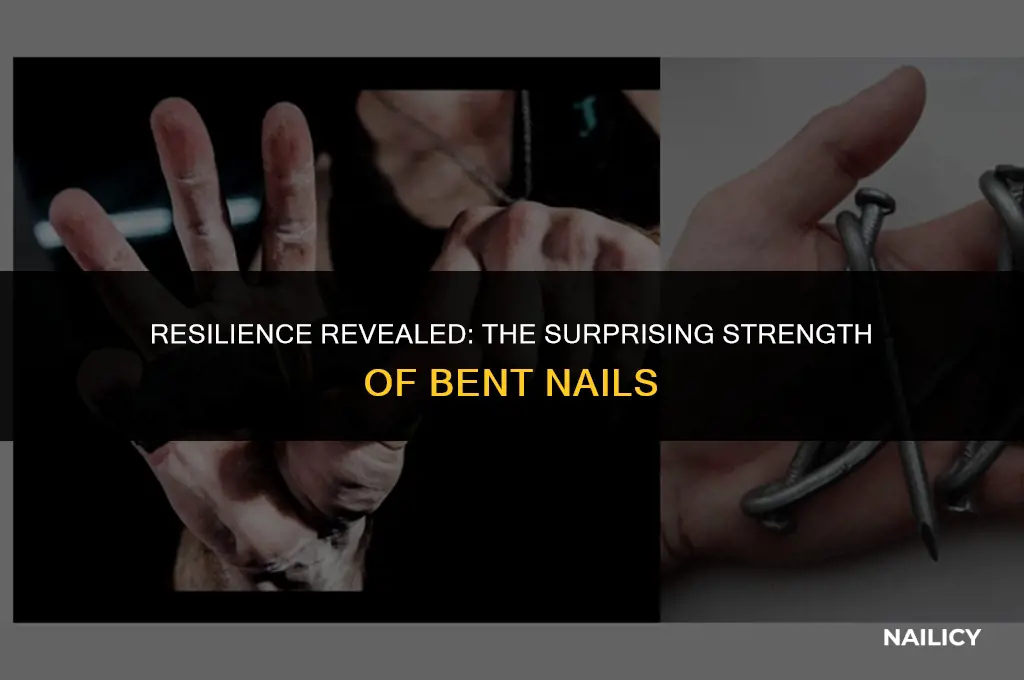 does you nail get stronger after it gets bended