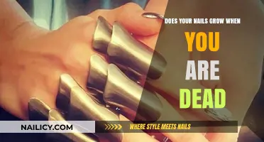The Mystery of Postmortem Nail Growth