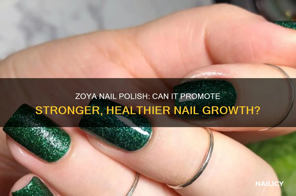 does zoya have a nail polish that helps nails grow
