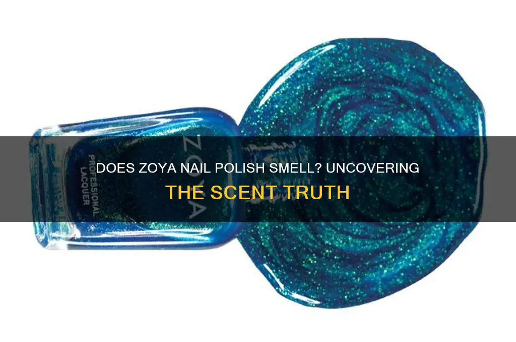 does zoya nail polish smell