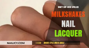 Don't Cry Over Spilled Milkshakes: Nail Lacquer Mishaps and Fixes