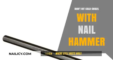 Avoid Damaging Cold Chisels: Why Nail Hammers Aren't the Right Tool