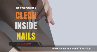 The Hidden Dangers of Using Peroxide to Clean Inside Nails