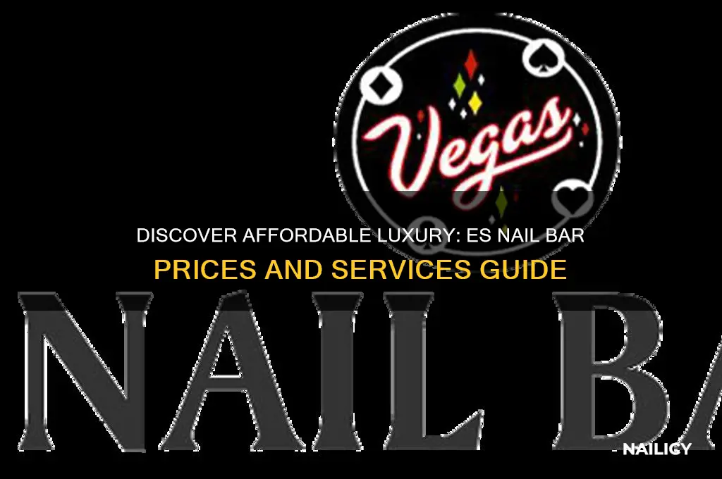 es nail bar prices