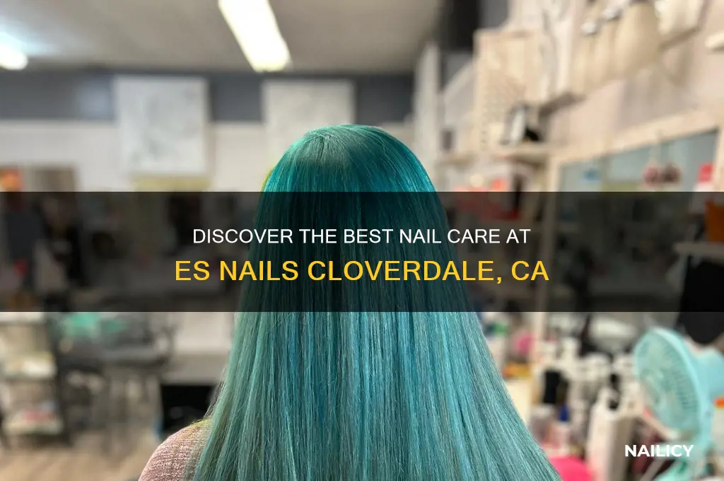 es nails cloverdale ca