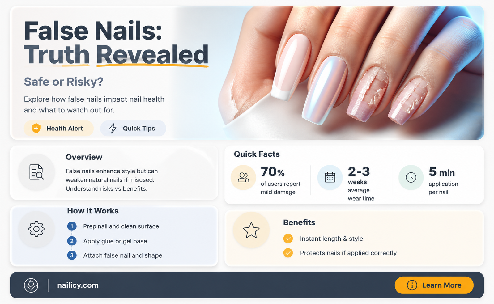 are false nails bad for your nails