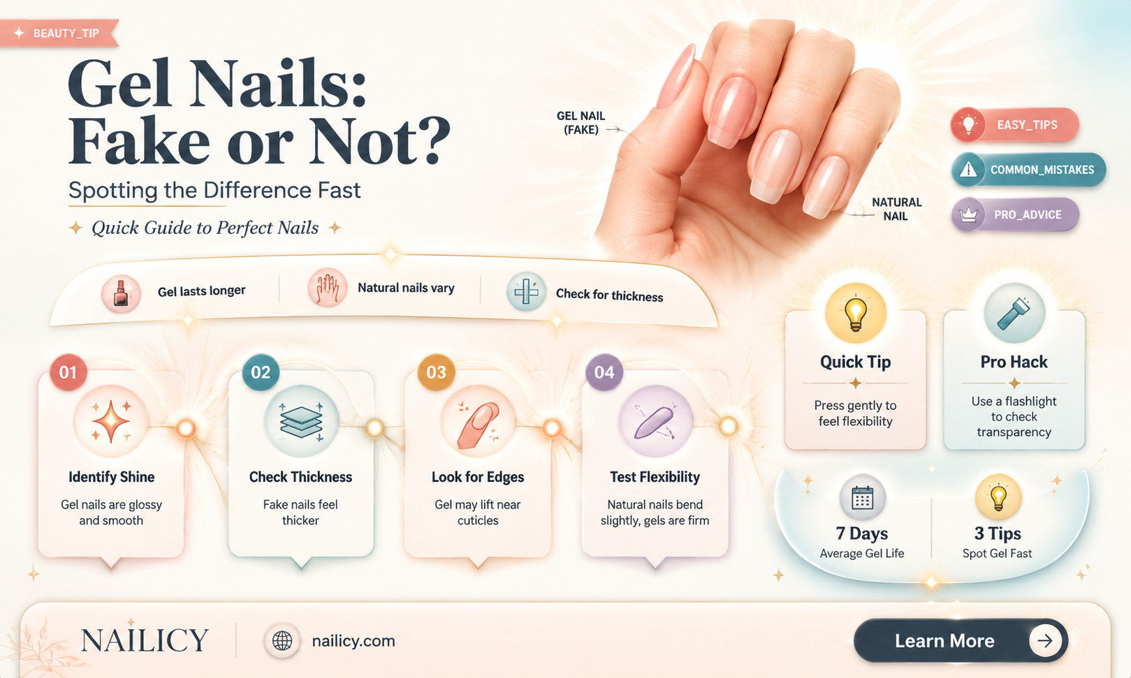 are gel nails fake nails