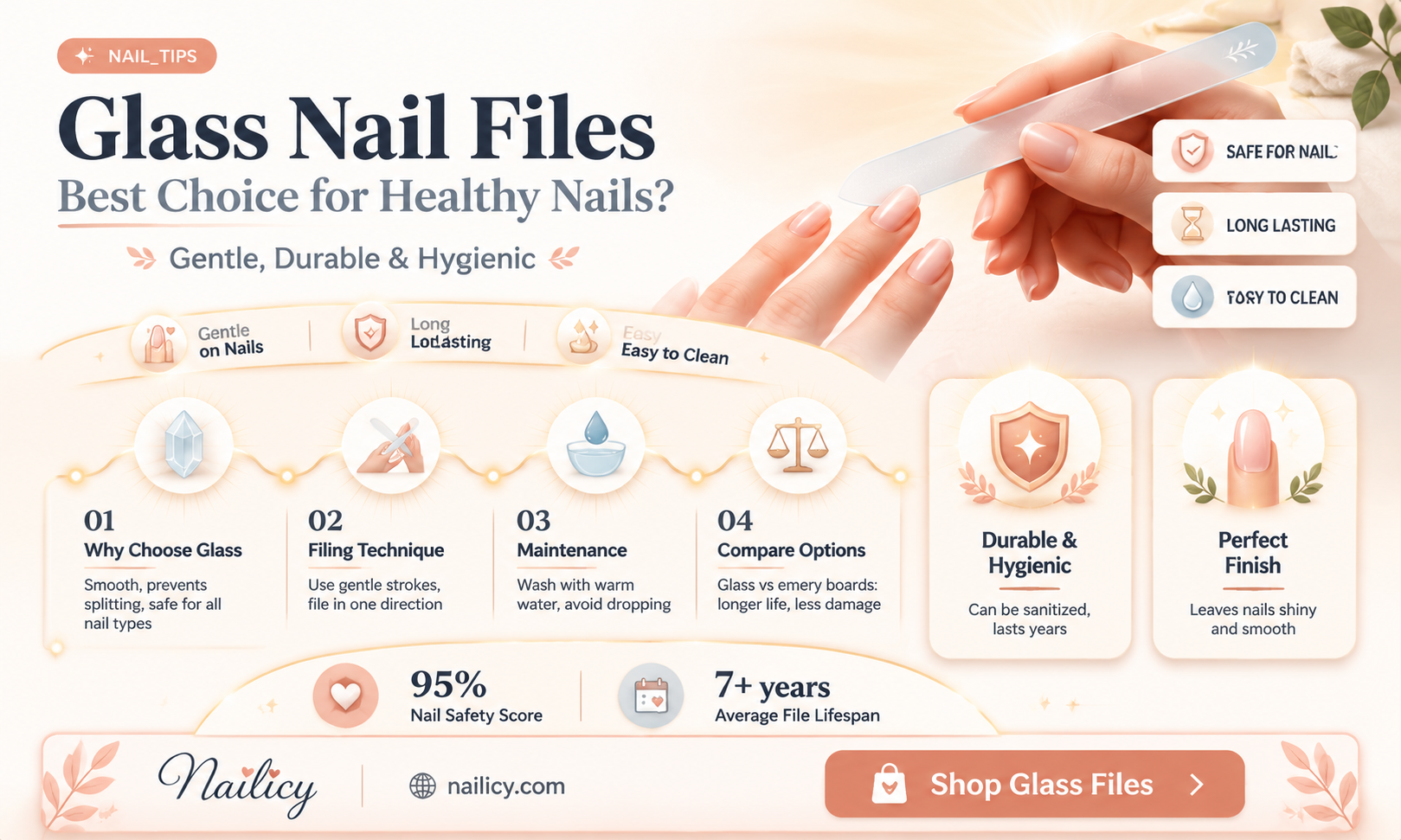 are glass nail filers better for your nails