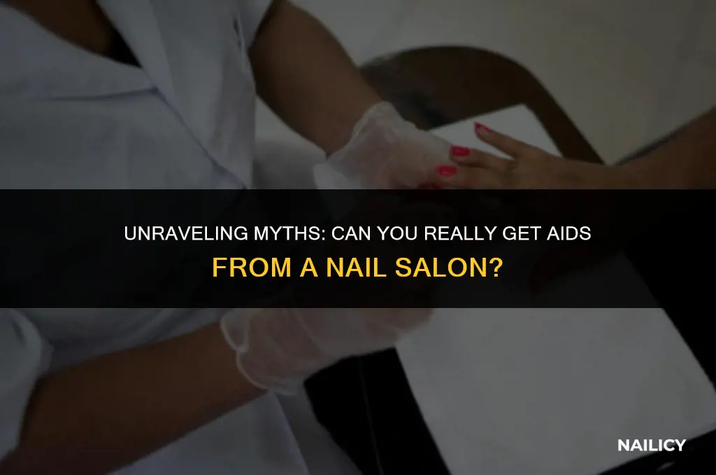 has aids mutated can get it from nail salon