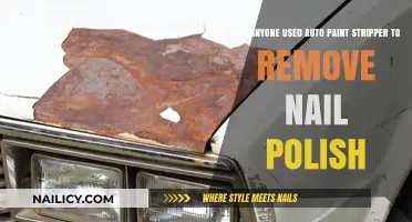 Nail Polish Removal Hacks: Auto Paint Stripper to the Rescue?