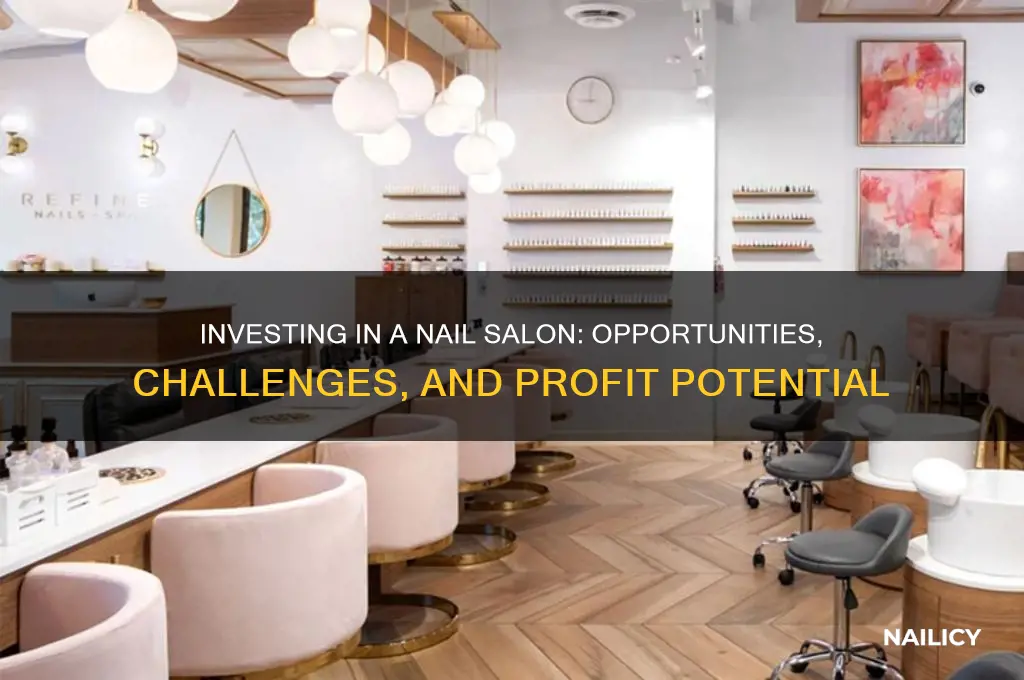 has invested and nail salon