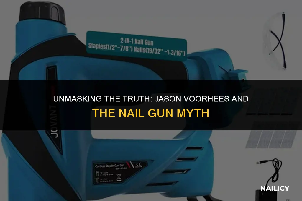 has jason from friday the 13th use nail guns