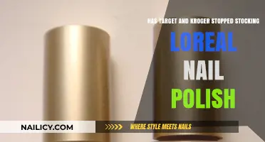 Target & Kroger Loreal Nail Polish: Stock Discontinued?